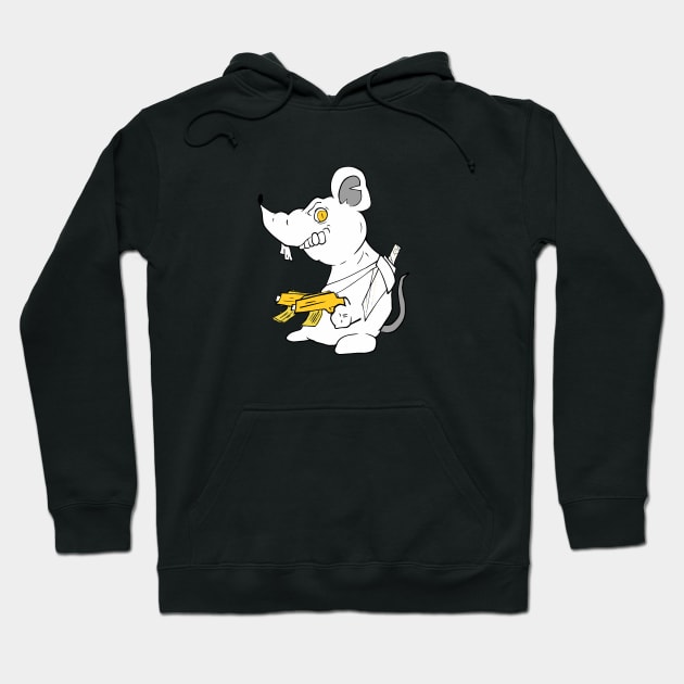 little rat dude Hoodie by A1designs